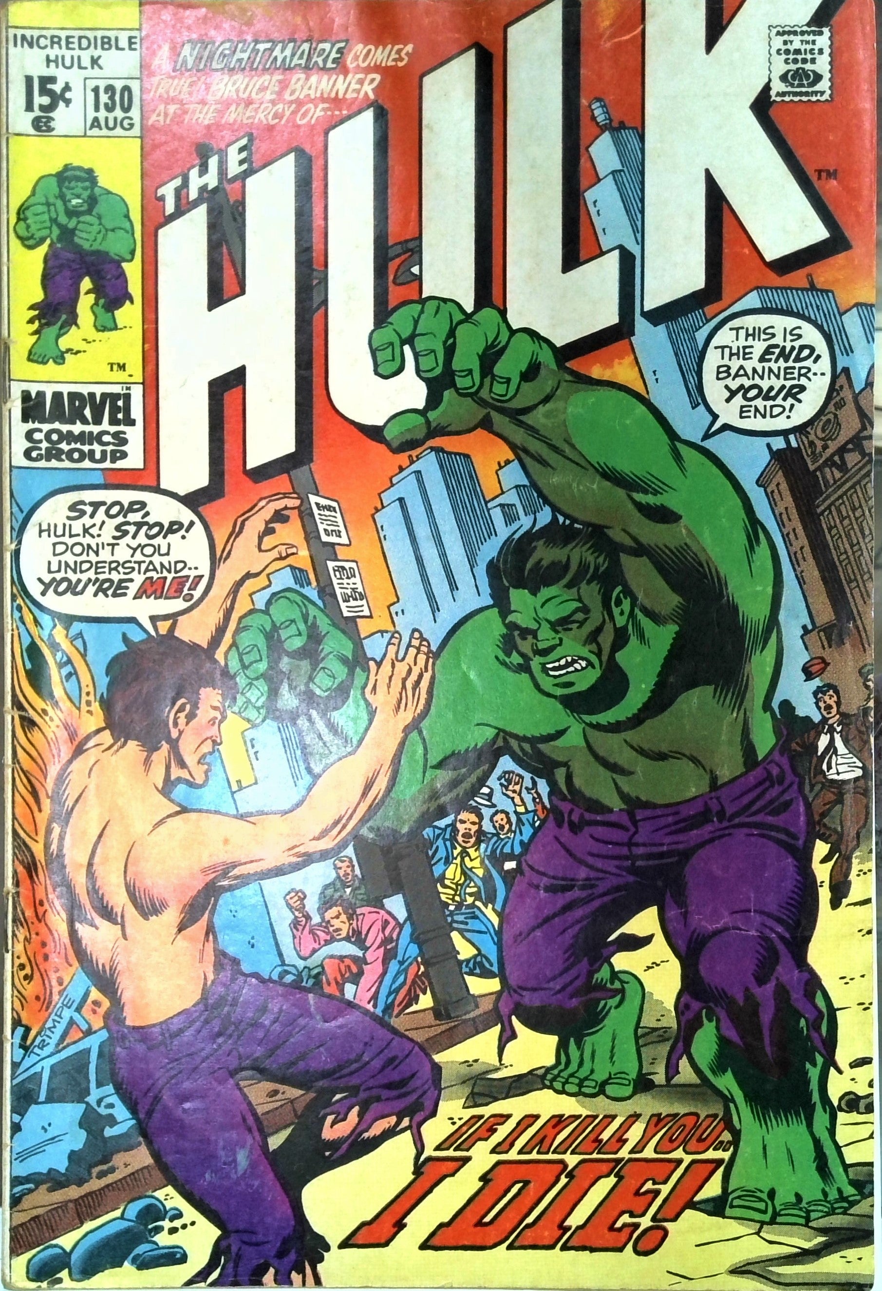 Hulk #130 (1970) | Dragon's Lair Comics and Fantasy Houston TX
