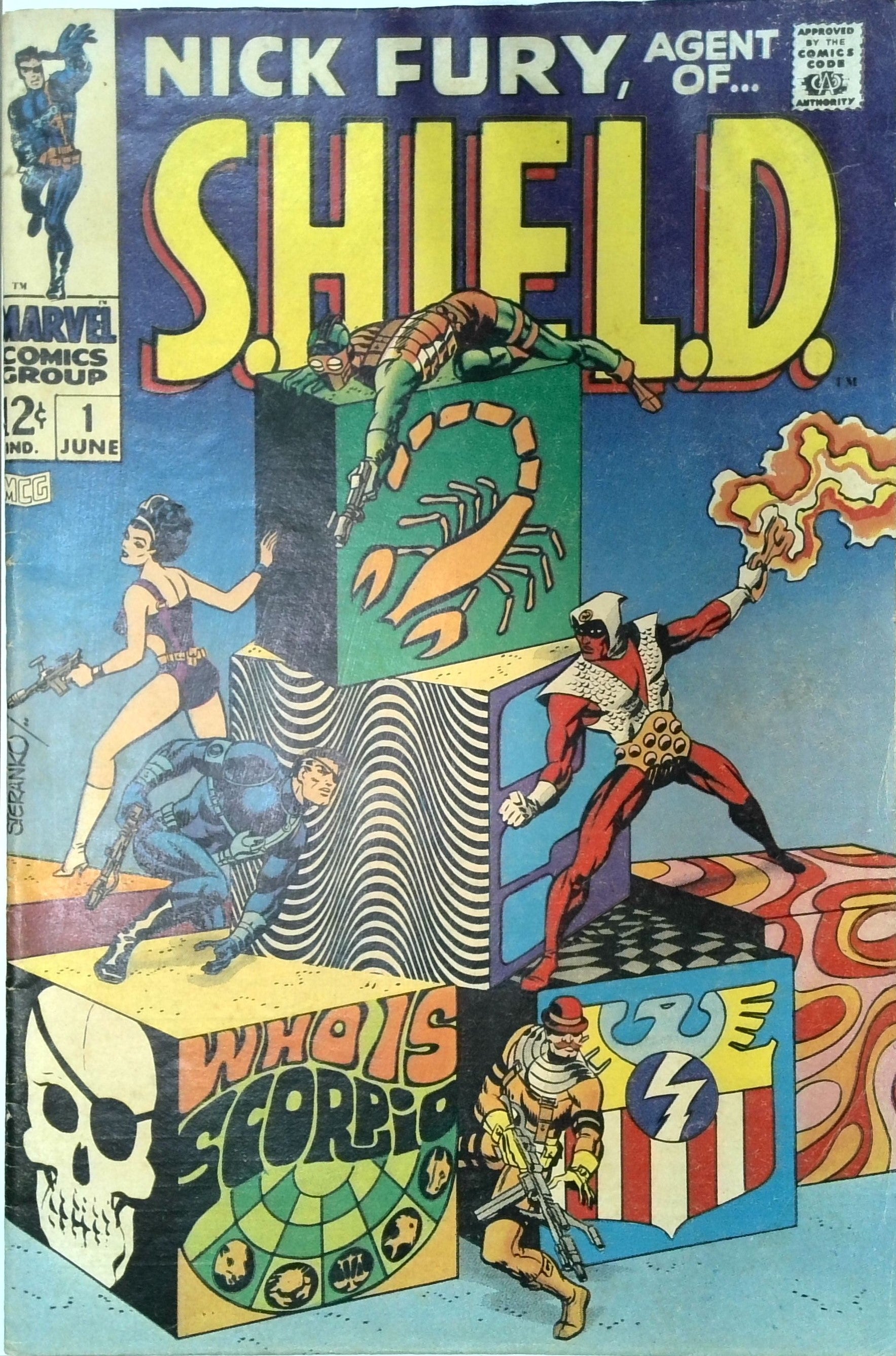 Nick Fury, Agent of S.H.I.E.L.D. #1 (1968) | Dragon's Lair Comics and Fantasy Houston TX