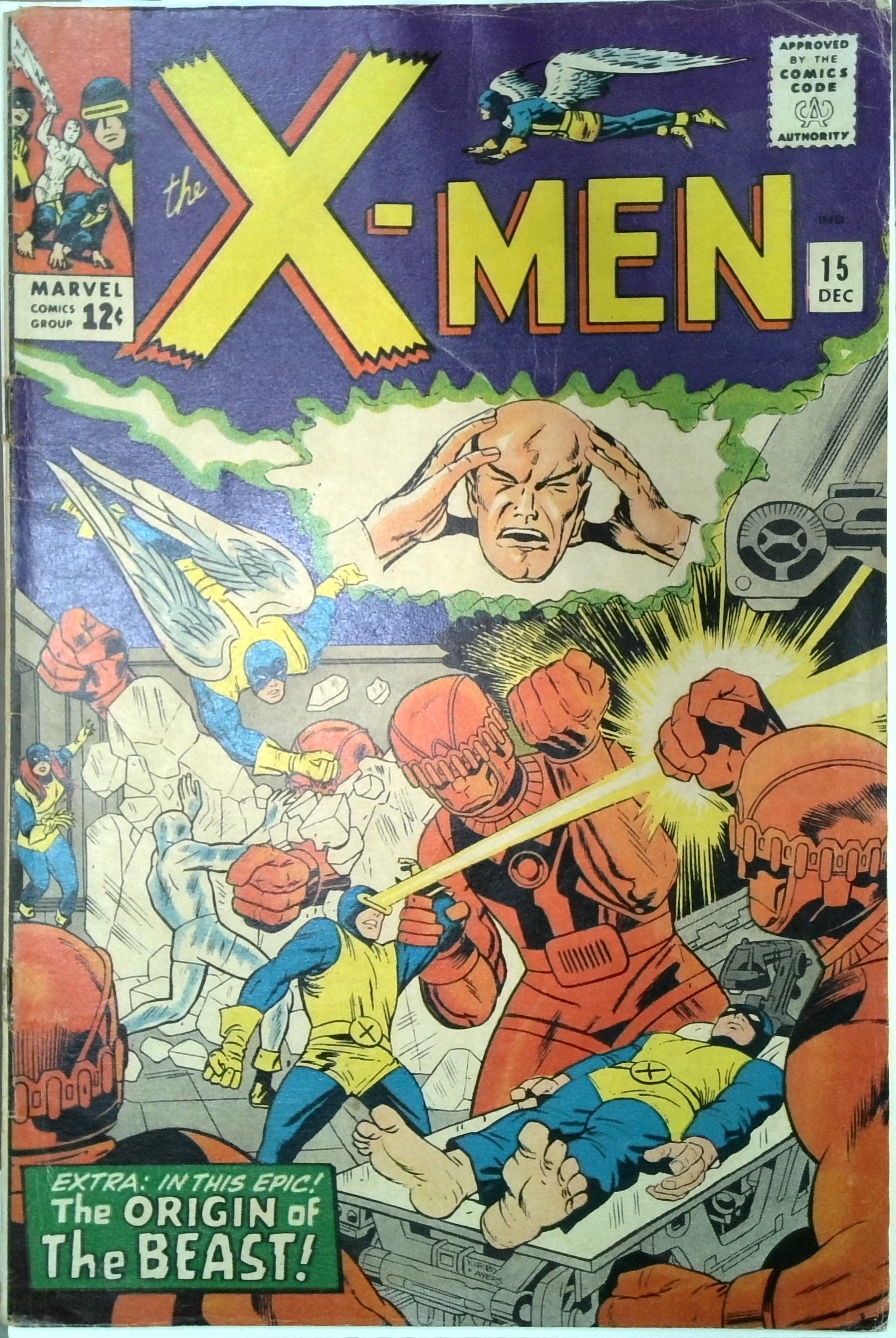 X-men #15 (1965) | Dragon's Lair Comics and Fantasy Houston TX