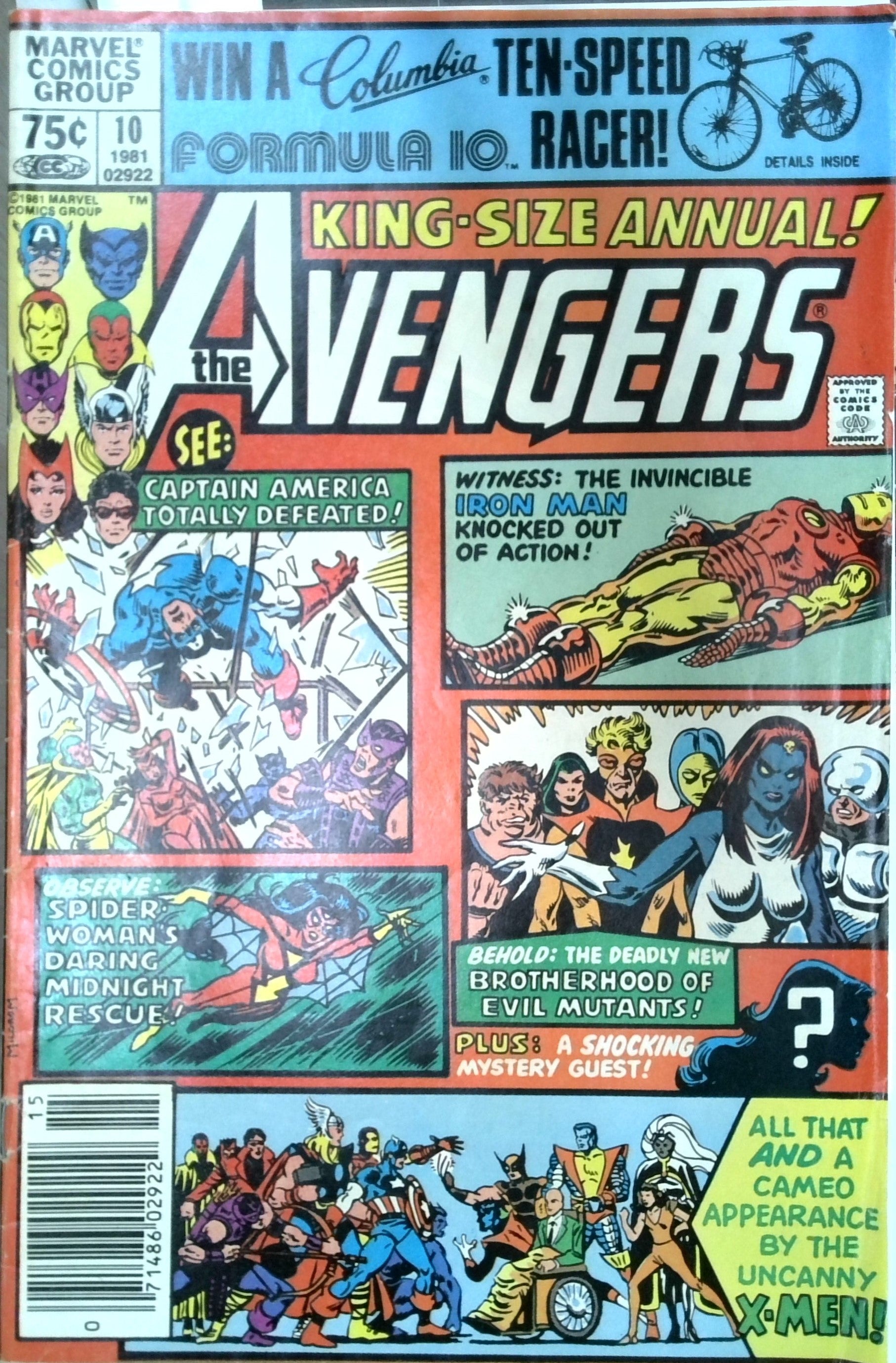 Avengers Annual #10 (1981) | Dragon's Lair Comics and Fantasy Houston TX