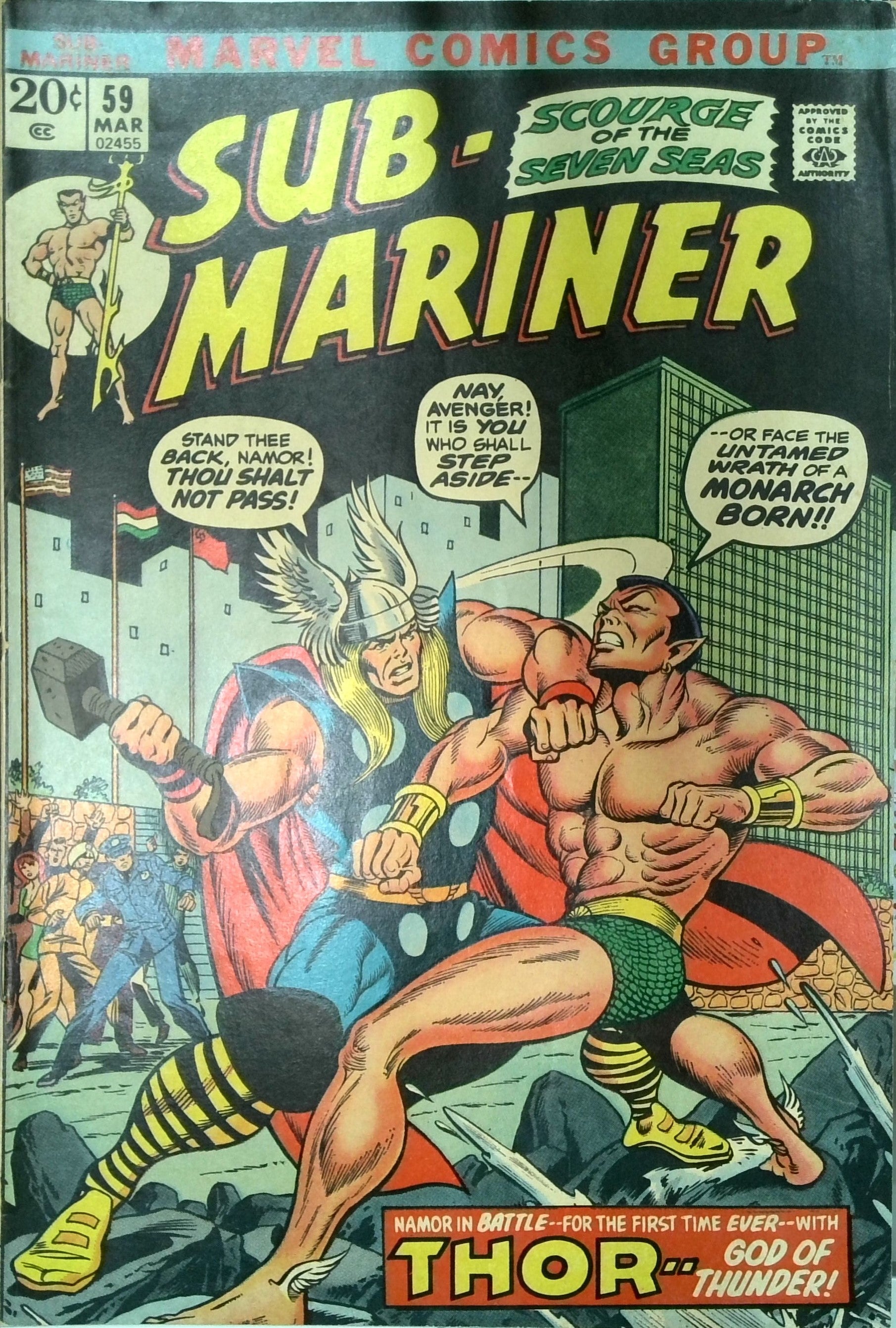 Sub-Mariner #59 (1973) | Dragon's Lair Comics and Fantasy Houston TX