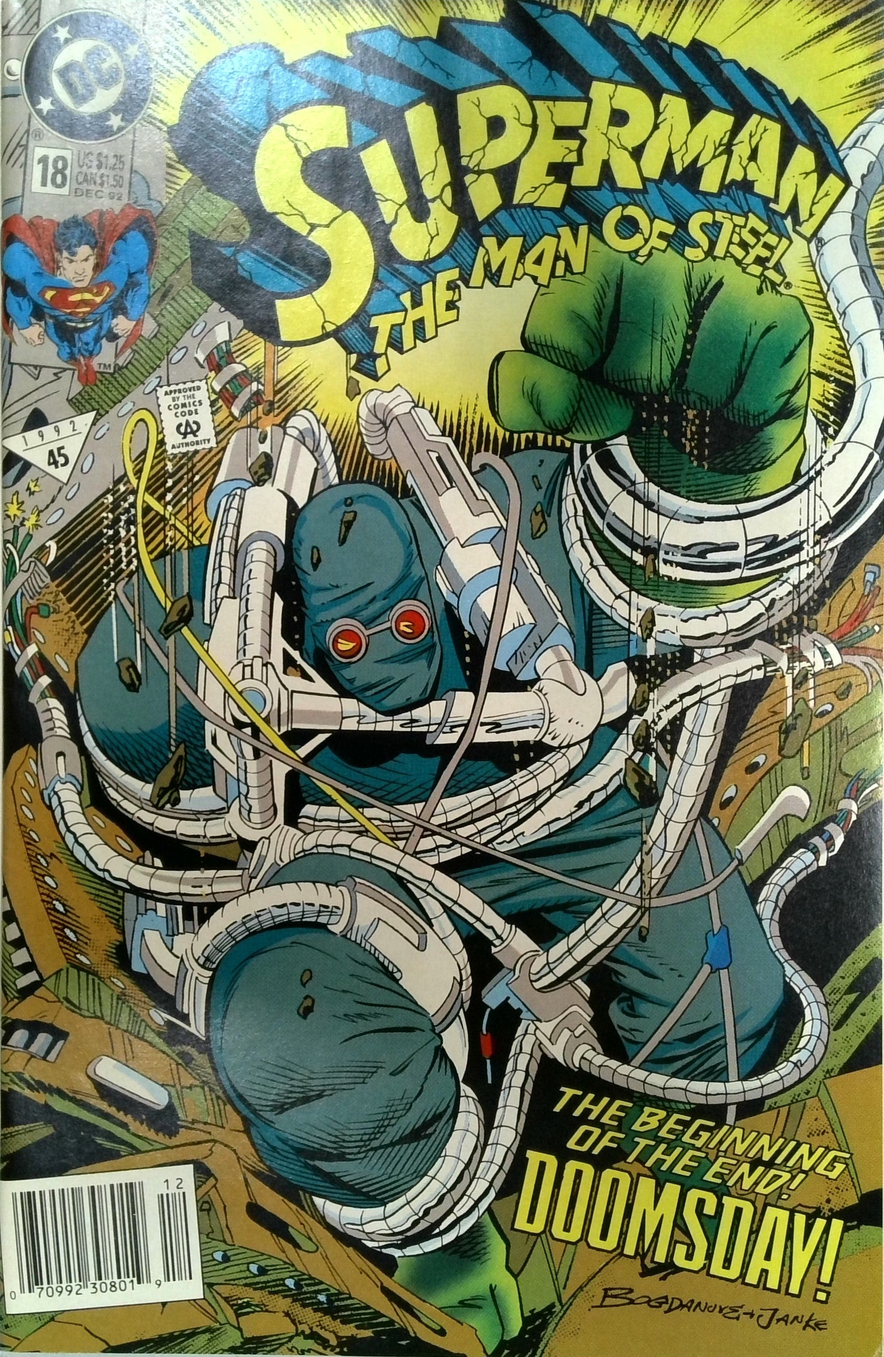 Superman: The Man of Steel #18 (1992) | Dragon's Lair Comics and Fantasy Houston TX