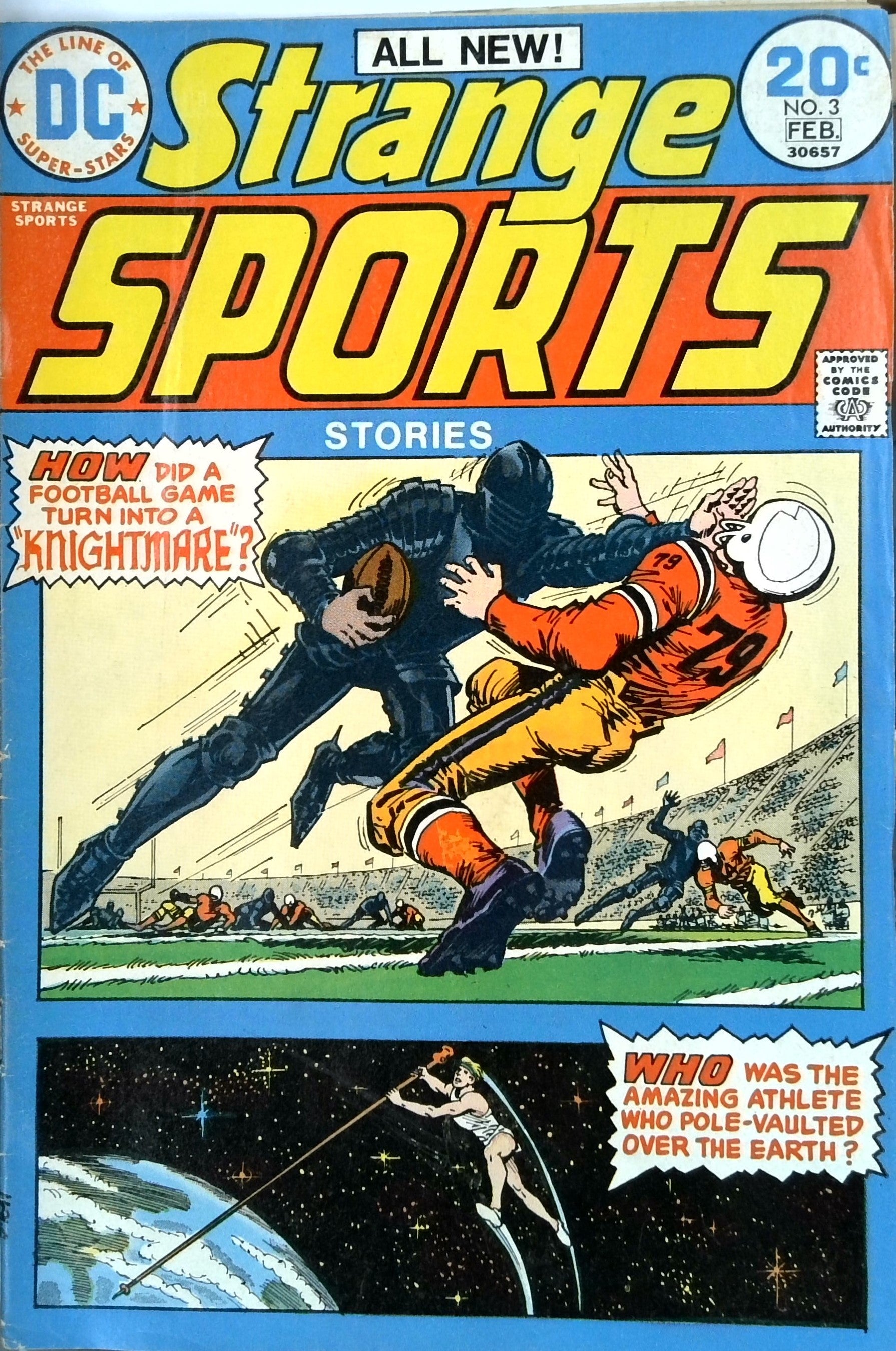 Strange Sports #3 (1974) | Dragon's Lair Comics and Fantasy Houston TX