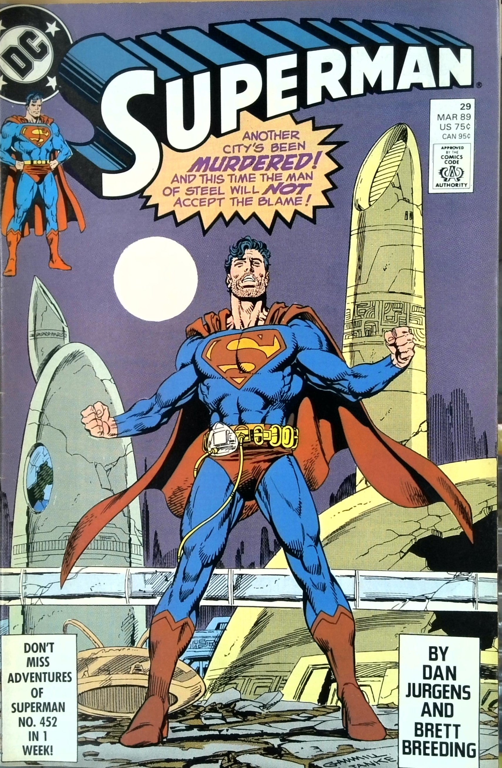 Superman #29 (1989) 2nd Series | Dragon's Lair Comics and Fantasy Houston TX
