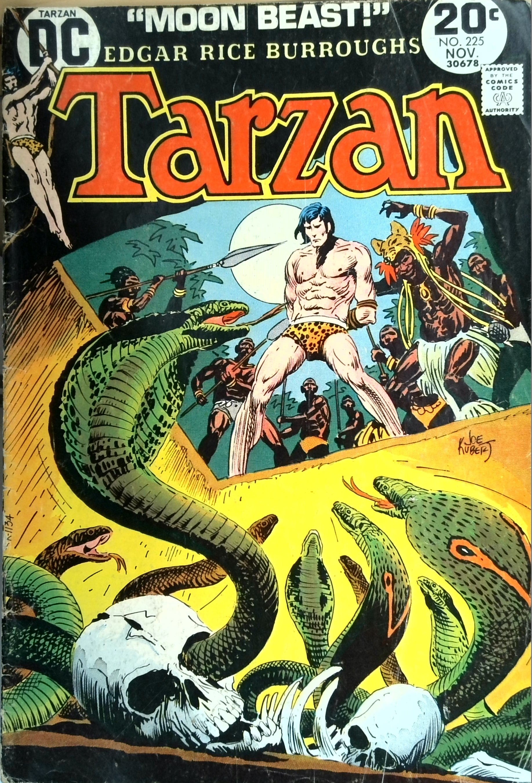 Tarzan #225 (1973) | Dragon's Lair Comics and Fantasy Houston TX