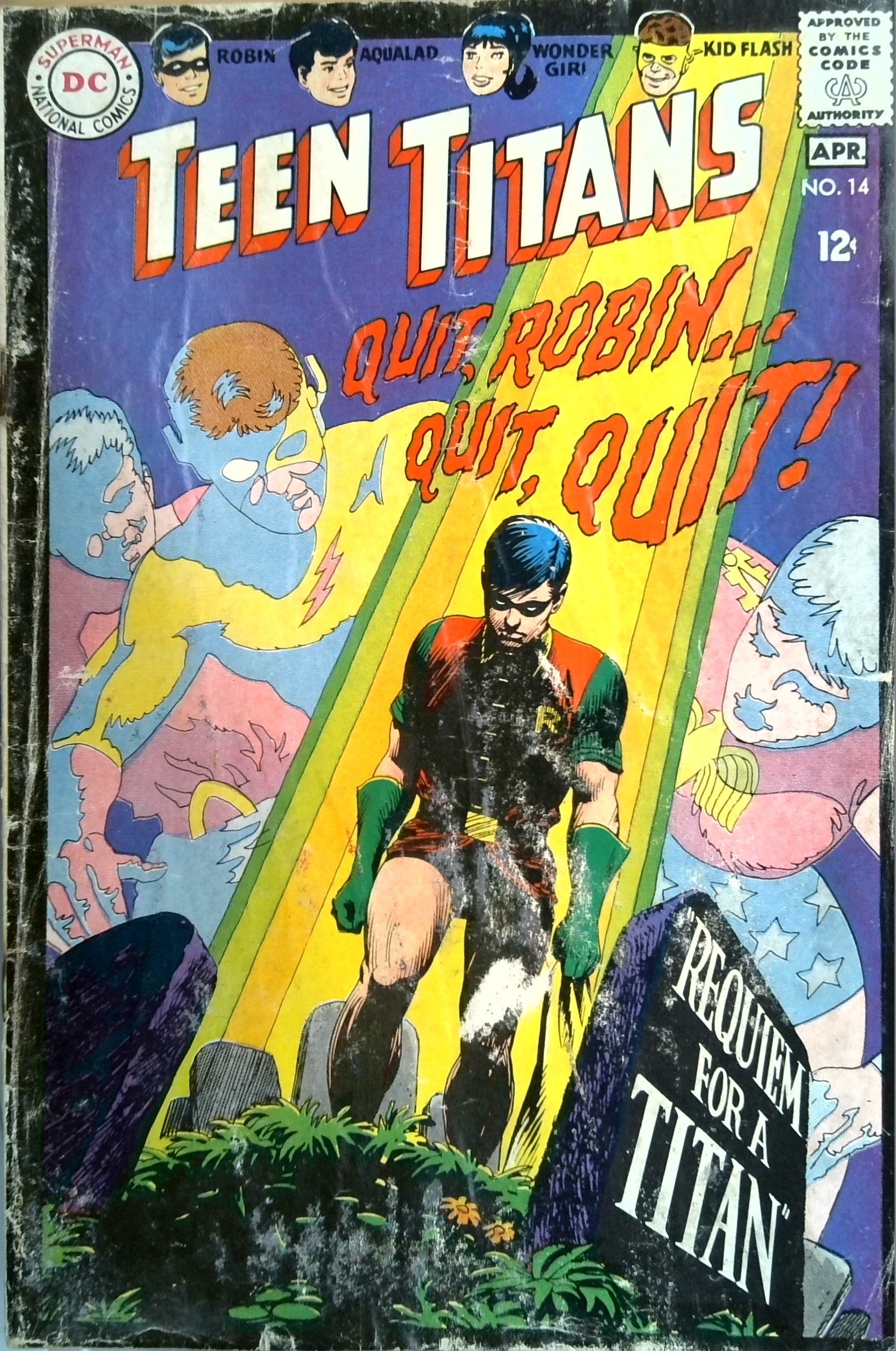 Teen Titans #14 (1968) | Dragon's Lair Comics and Fantasy Houston TX
