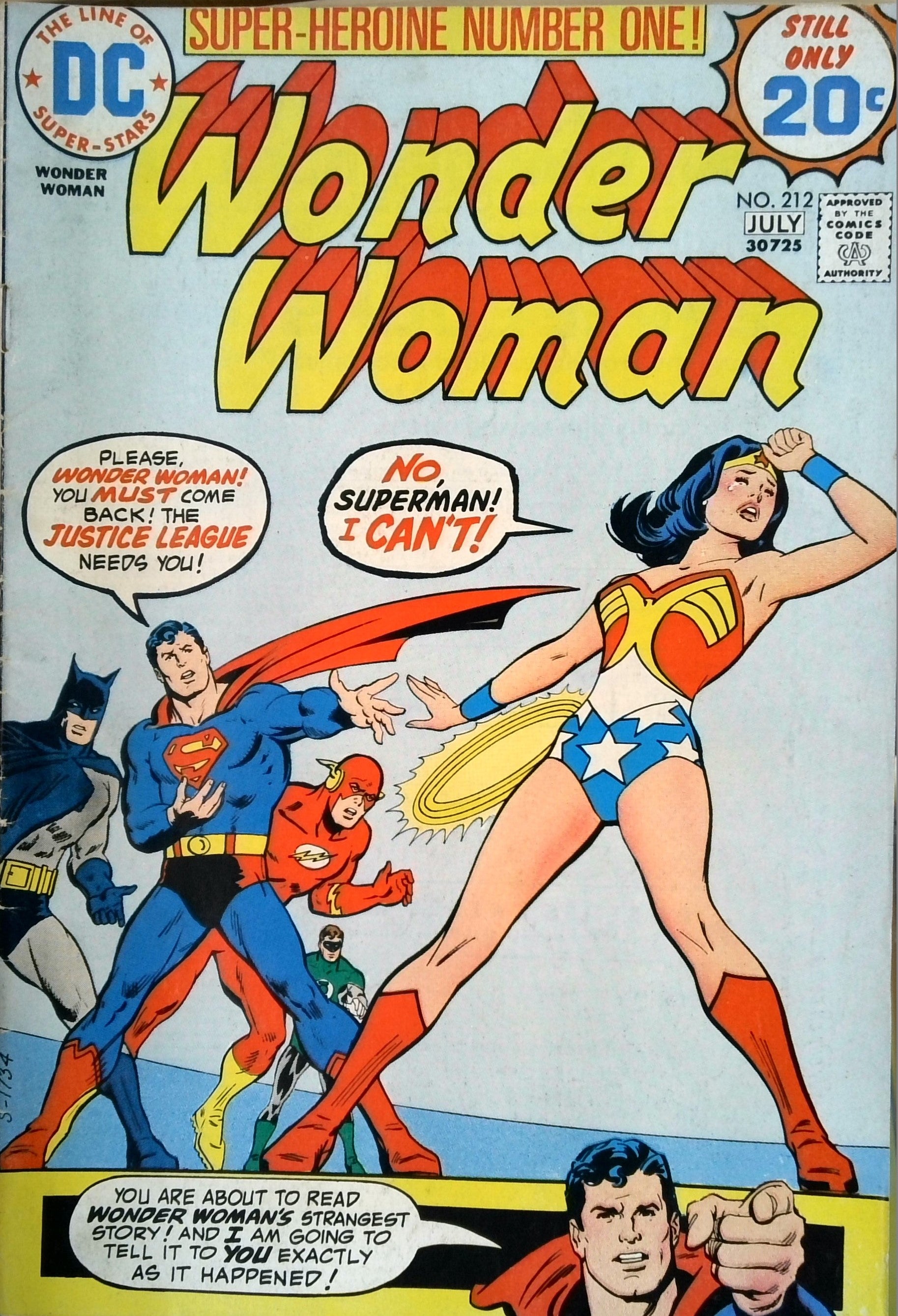 Wonder Woman #212 (1974) | Dragon's Lair Comics and Fantasy Houston TX