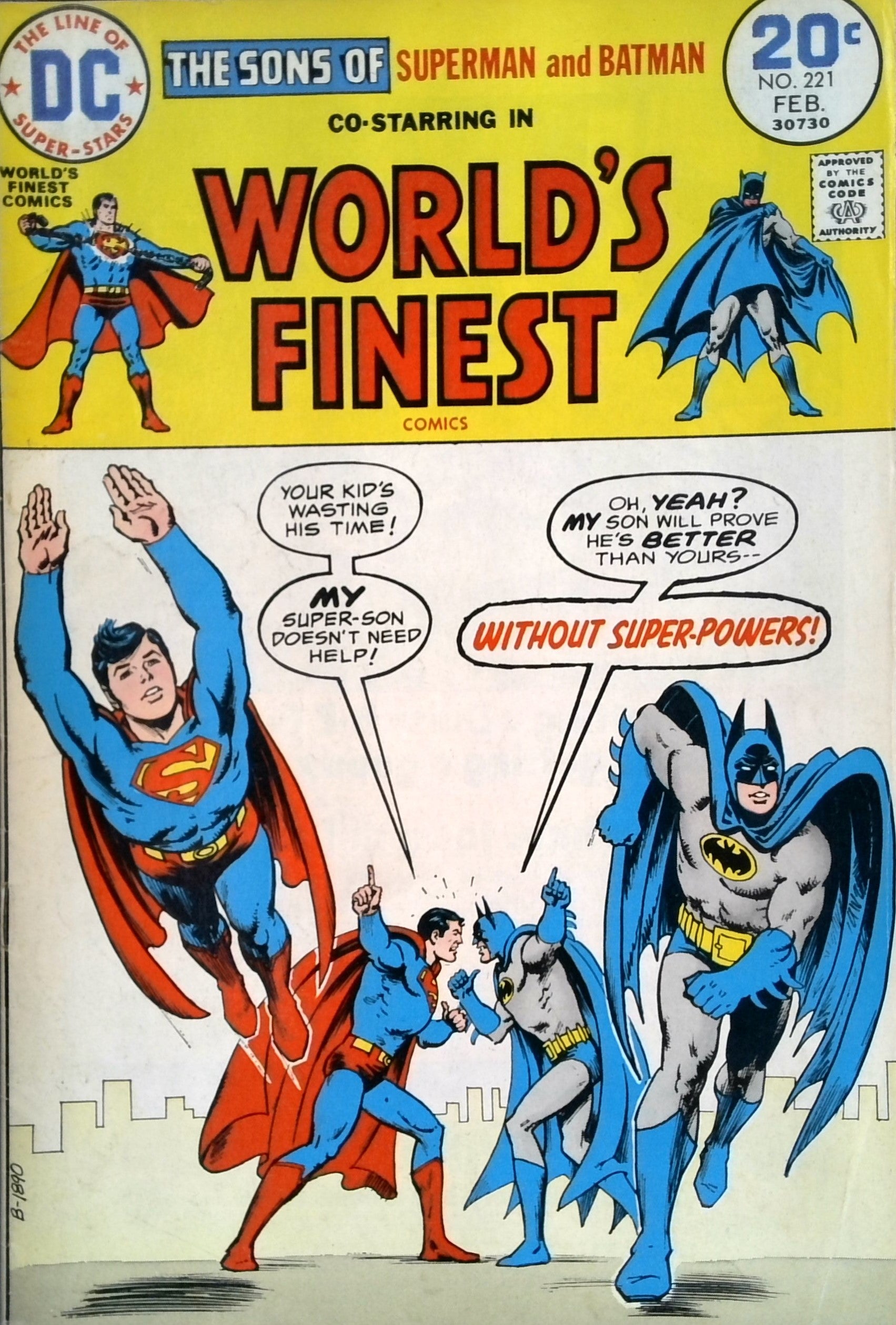 World's Finest #221 (1974) | Dragon's Lair Comics and Fantasy Houston TX
