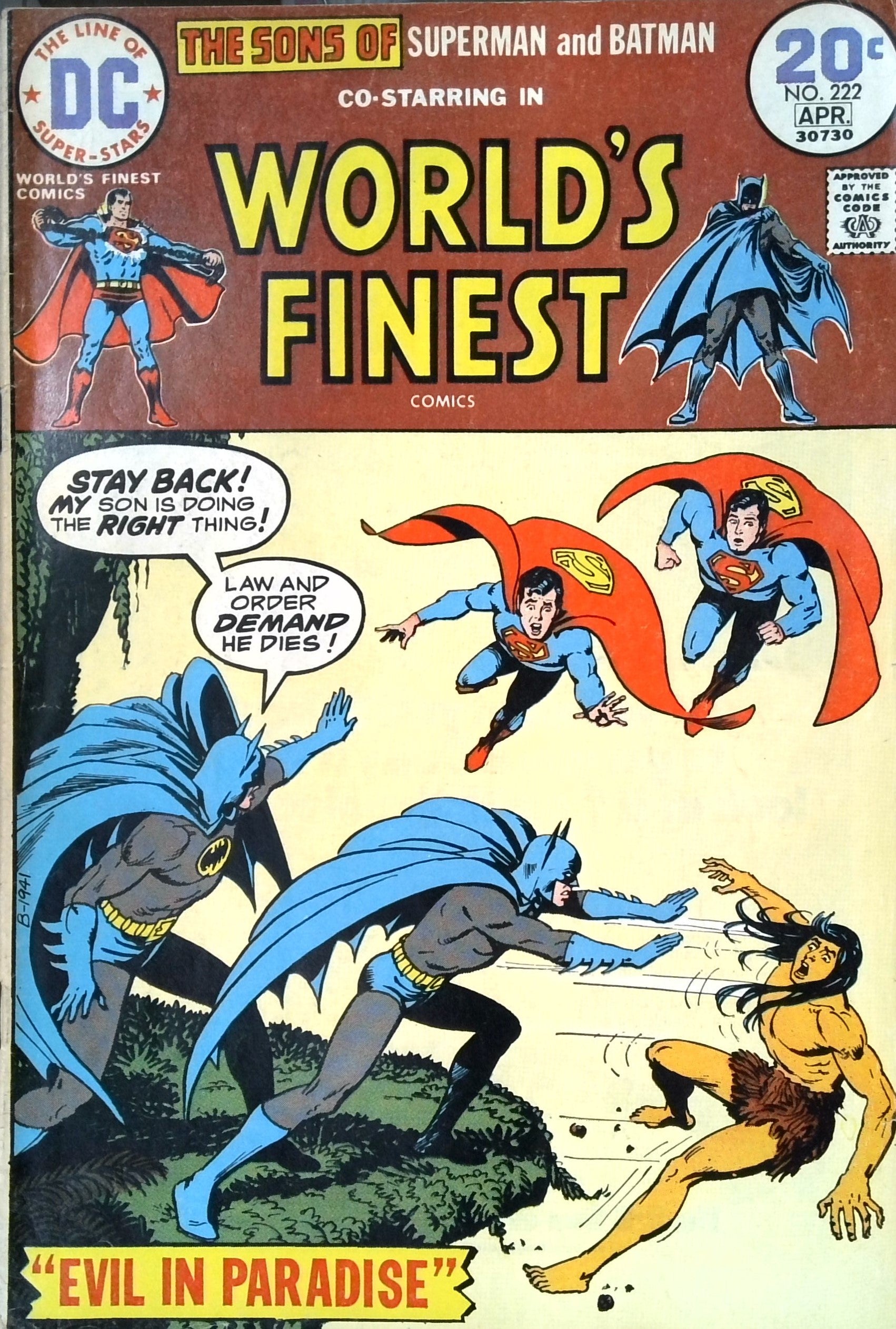 World's Finest #222 (1974) | Dragon's Lair Comics and Fantasy Houston TX