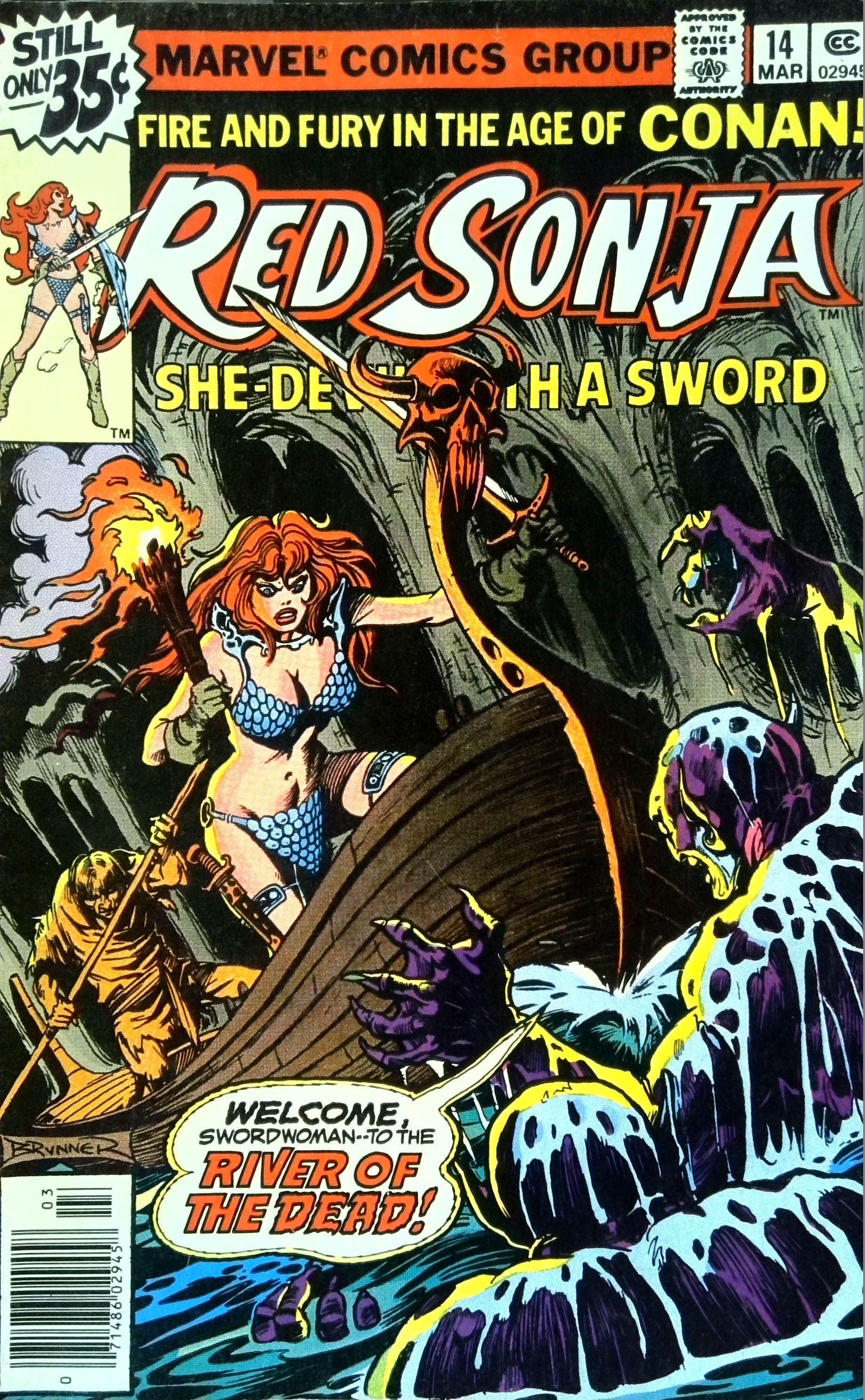 Red Sonja She-Devil With A Sword #14 (1979) | Dragon's Lair Comics and Fantasy Houston TX