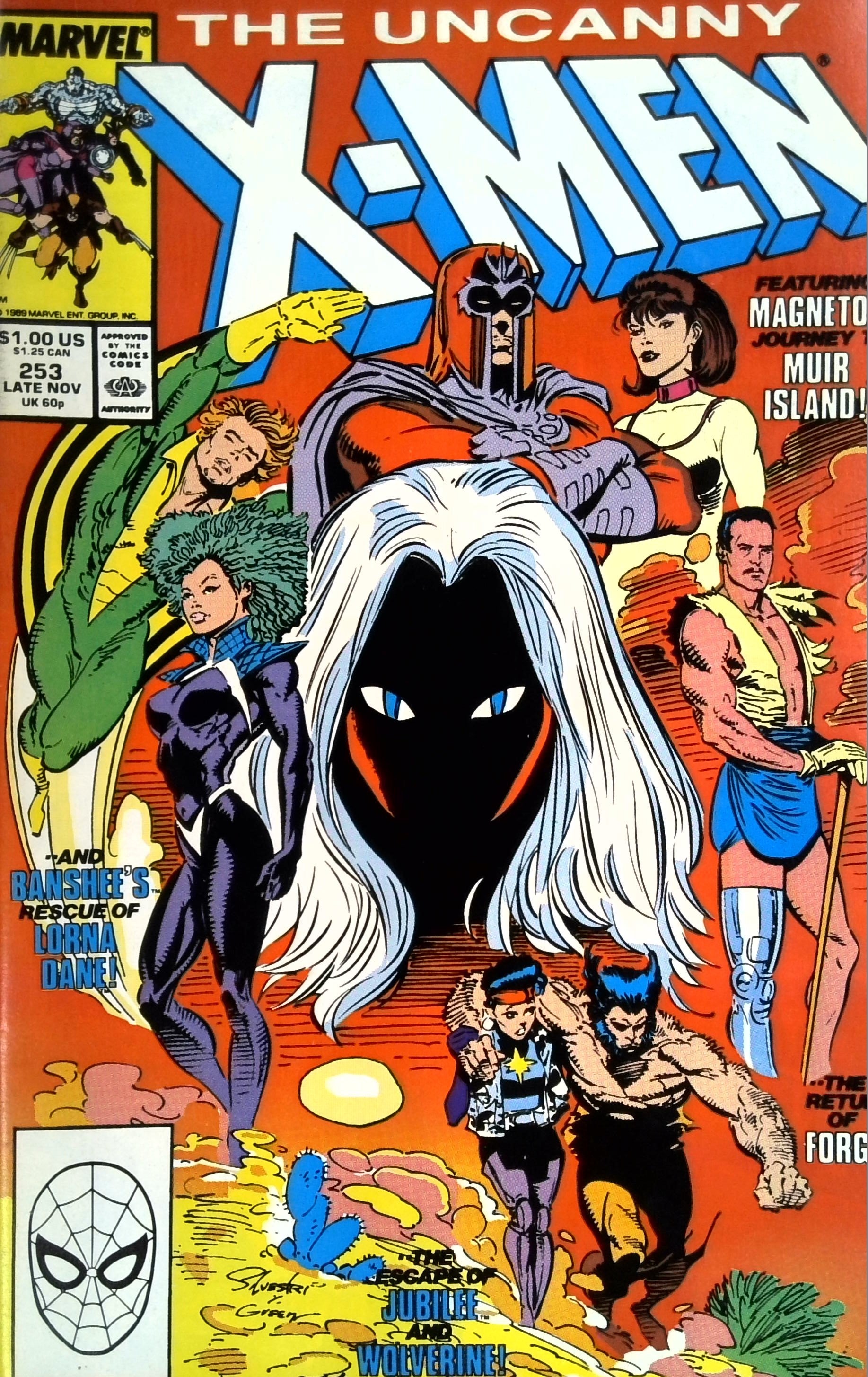 Uncanny X-men #253 (1989) | Dragon's Lair Comics and Fantasy Houston TX