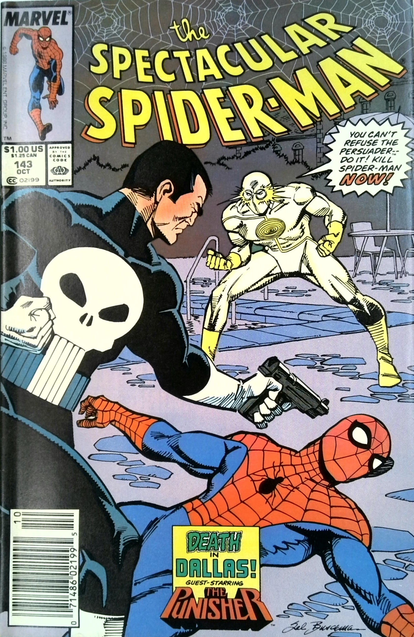 Spectacular Spider-man #143 (1988) | Dragon's Lair Comics and Fantasy Houston TX