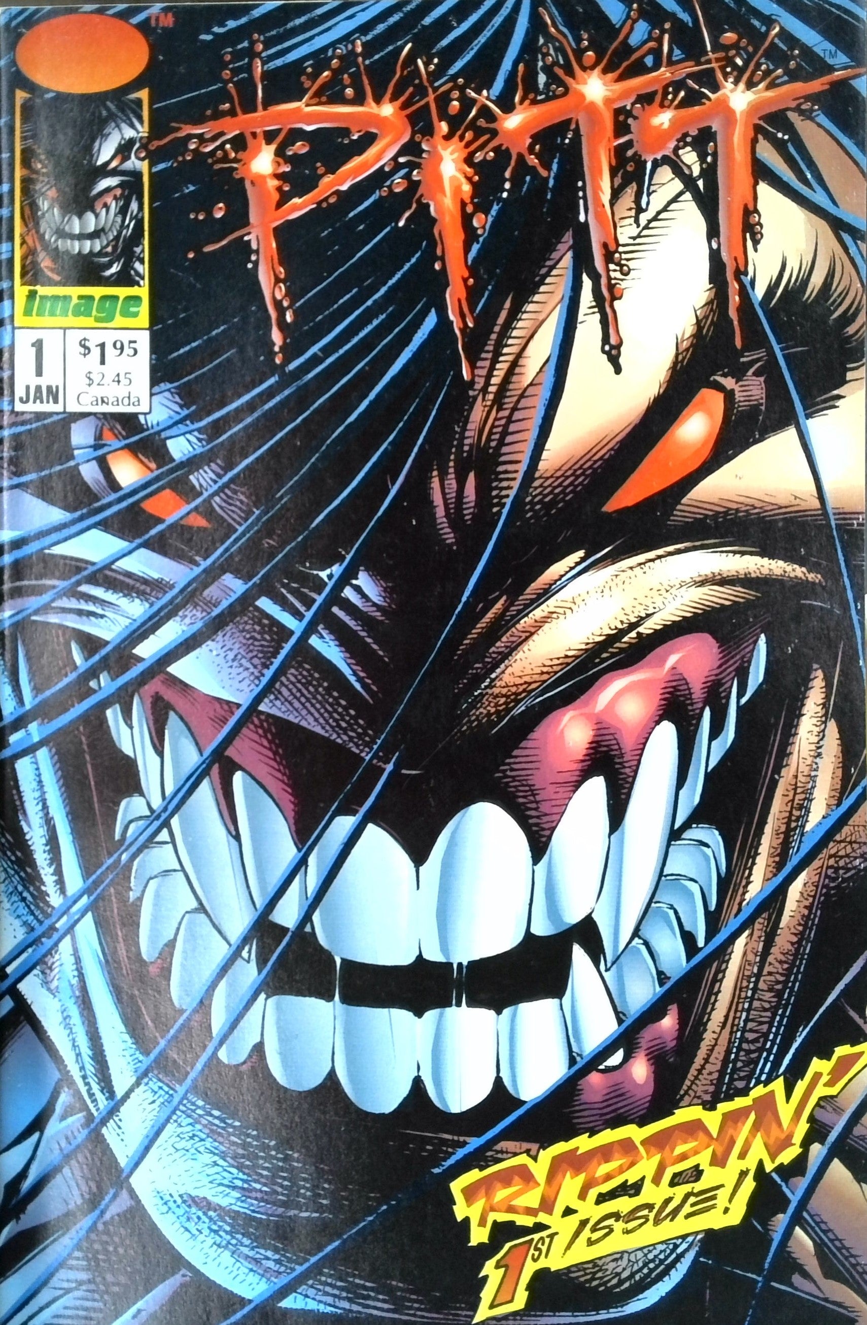 Pitt #1 (1993) | Dragon's Lair Comics and Fantasy Houston TX