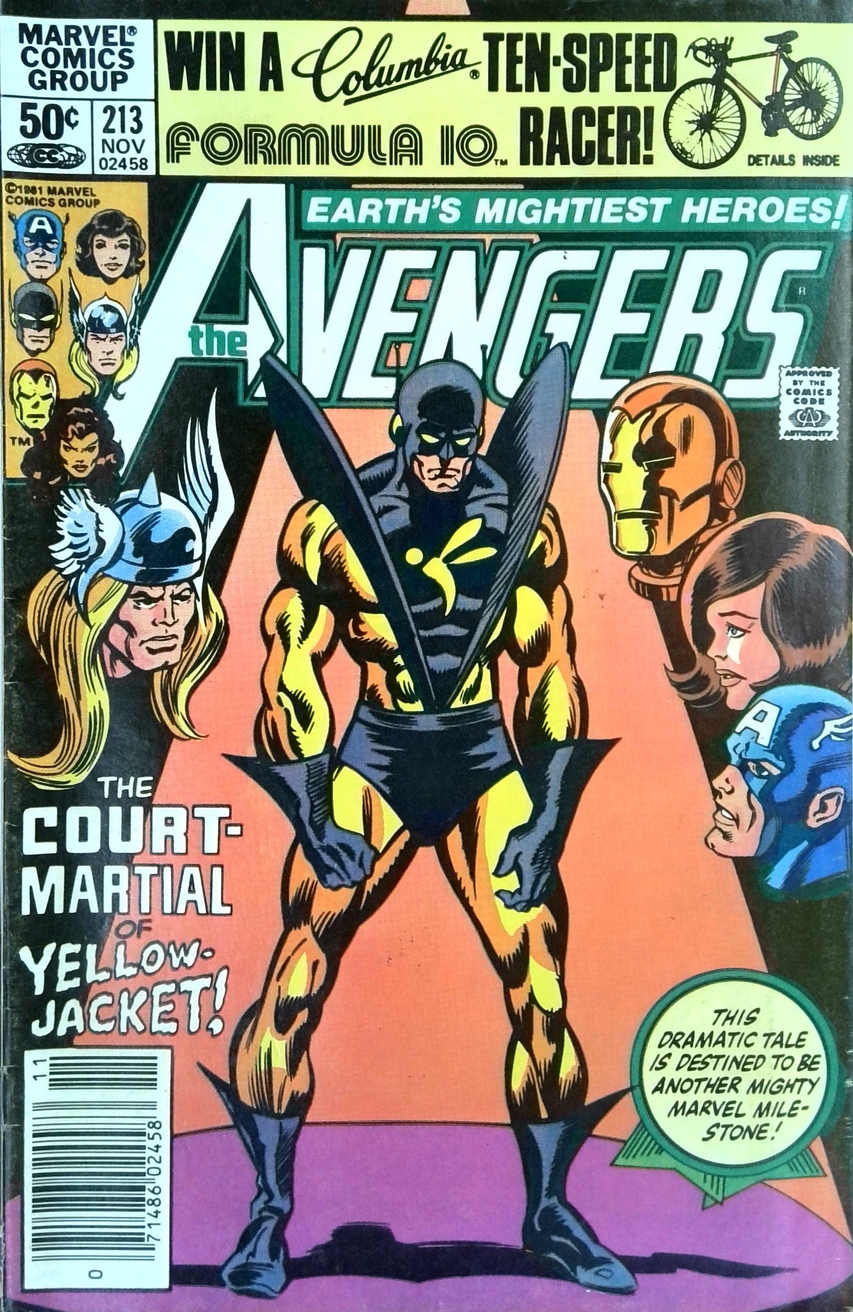 Avengers #213 (1981) | Dragon's Lair Comics and Fantasy Houston TX