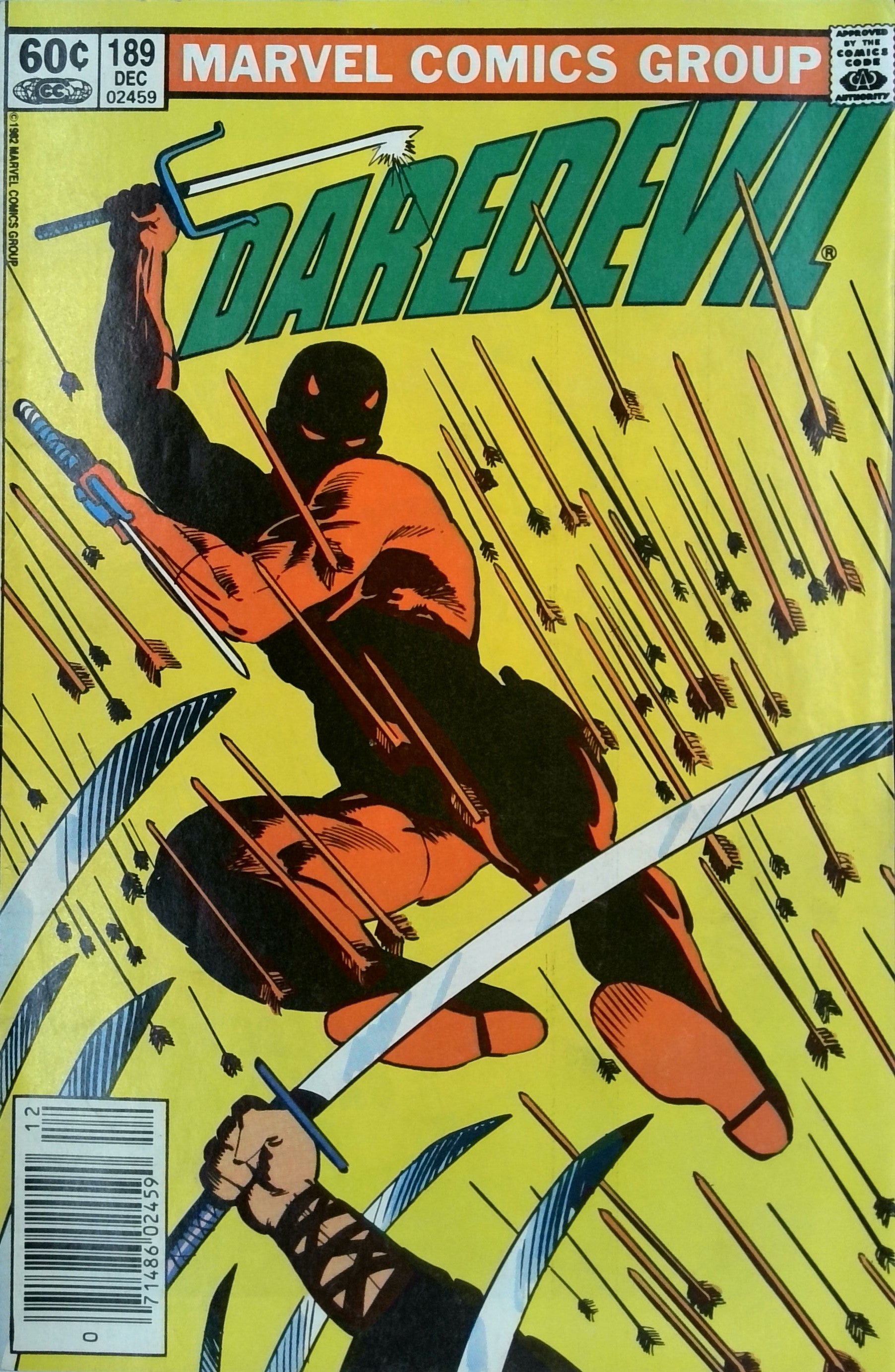Daredevil #189 (1982) | Dragon's Lair Comics and Fantasy Houston TX