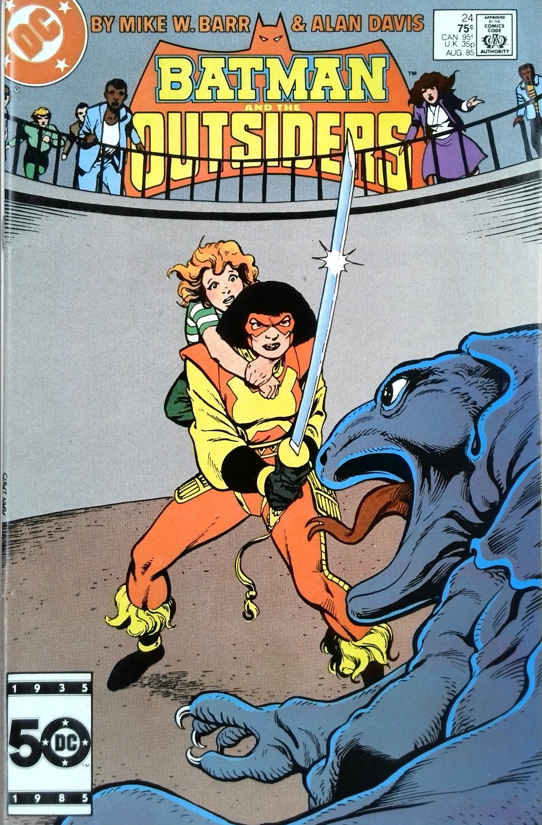 Batman and the Outsiders #24 (1985) | Dragon's Lair Comics and Fantasy Houston TX