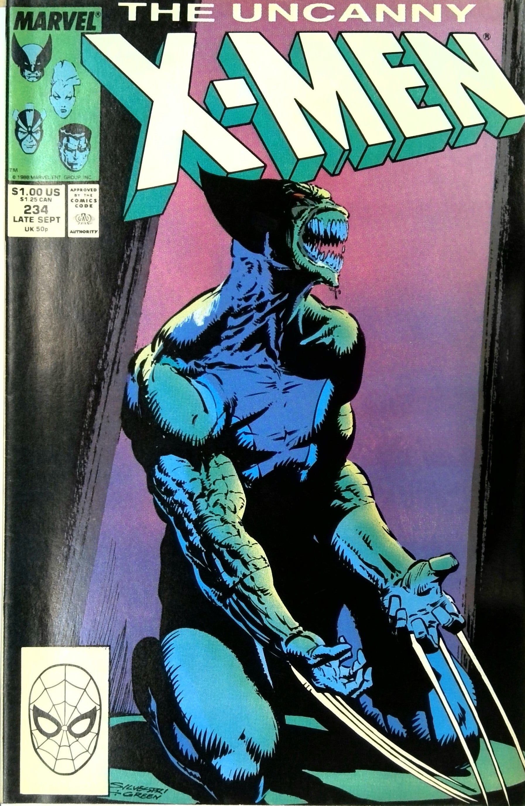 Uncanny X-men #234 (1988) | Dragon's Lair Comics and Fantasy Houston TX