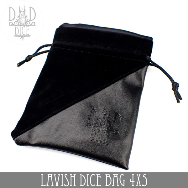 DND Dice Lavish Dice Bag Small - Assorted Colors | Odin's Place
