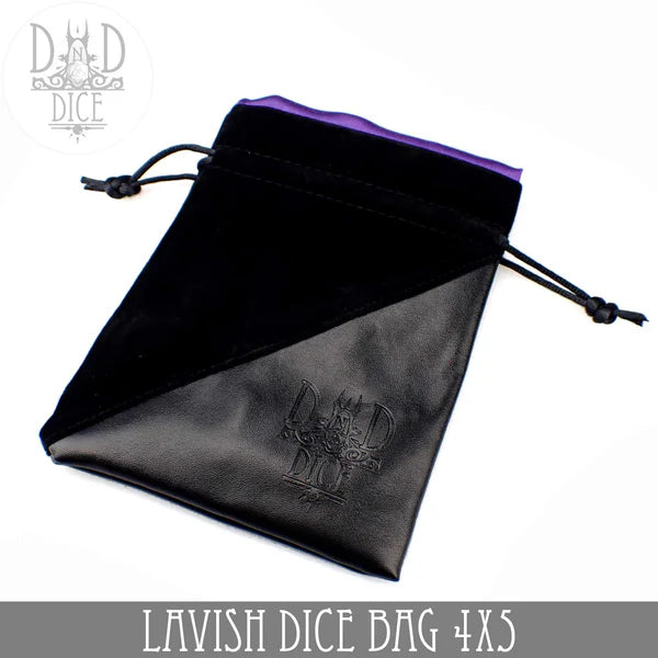 DND Dice Lavish Dice Bag Small - Assorted Colors | Odin's Place