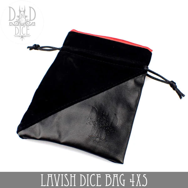 DND Dice Lavish Dice Bag Small - Assorted Colors | Odin's Place