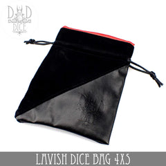 DND Dice Lavish Dice Bag Small - Assorted Colors | Odin's Place