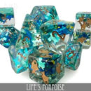 DND Dice 11 Dice Set: Life's Porpoise | Dragon's Lair Comics and Fantasy Houston TX