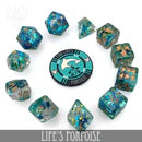 DND Dice 11 Dice Set: Life's Porpoise | Dragon's Lair Comics and Fantasy Houston TX