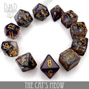 DND Dice 11 Dice Set: The Cat's Meow | Dragon's Lair Comics and Fantasy Houston TX