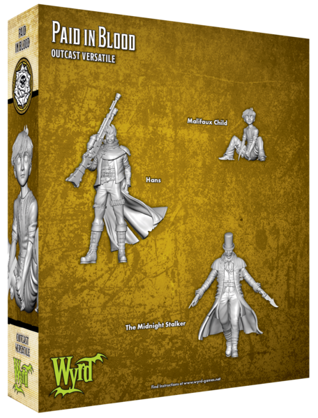 Malifaux 3E: Outcasts Paid in Blood | Dragon's Lair Comics and Fantasy Houston TX