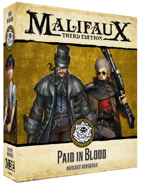 Malifaux 3E: Outcasts Paid in Blood | Dragon's Lair Comics and Fantasy Houston TX