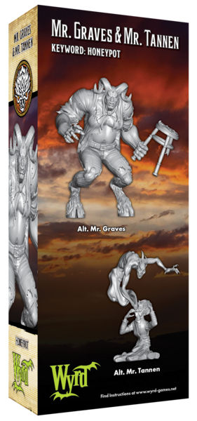Malifaux 3E: Ten Thunders Alt Graves and Tannen | Dragon's Lair Comics and Fantasy Houston TX