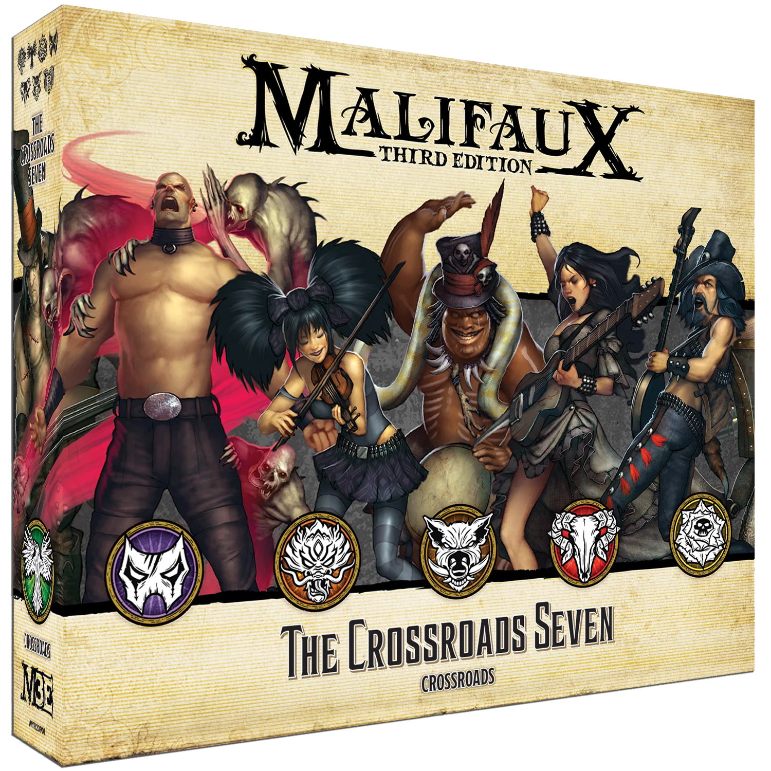 Malifaux 3E: Crossroads Seven | Dragon's Lair Comics and Fantasy Houston TX