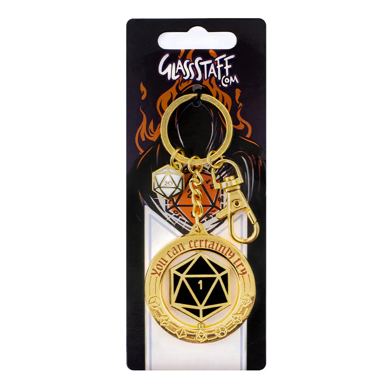 Forged Gaming: D&D Themed Keychain | Dragon's Lair Comics and Fantasy Houston TX