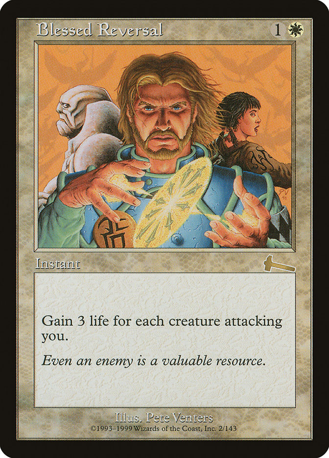 Blessed Reversal [Urza's Legacy] | Dragon's Lair Comics and Fantasy Houston TX