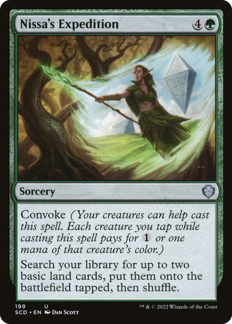 Nissa's Expedition [Starter Commander Decks] | Dragon's Lair Comics and Fantasy Houston TX