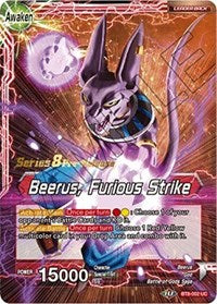 Beerus // Beerus, Furious Strike (BT8-002_PR) [Malicious Machinations Prerelease Promos] | Dragon's Lair Comics and Fantasy Houston TX