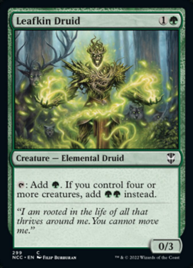 Leafkin Druid [Streets of New Capenna Commander] | Dragon's Lair Comics and Fantasy Houston TX