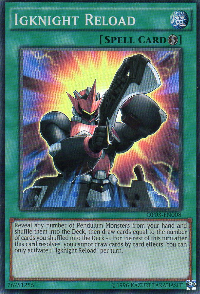 Igknight Reload [OP03-EN008] Super Rare | Dragon's Lair Comics and Fantasy Houston TX