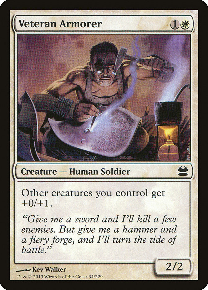 Veteran Armorer [Modern Masters] | Dragon's Lair Comics and Fantasy Houston TX