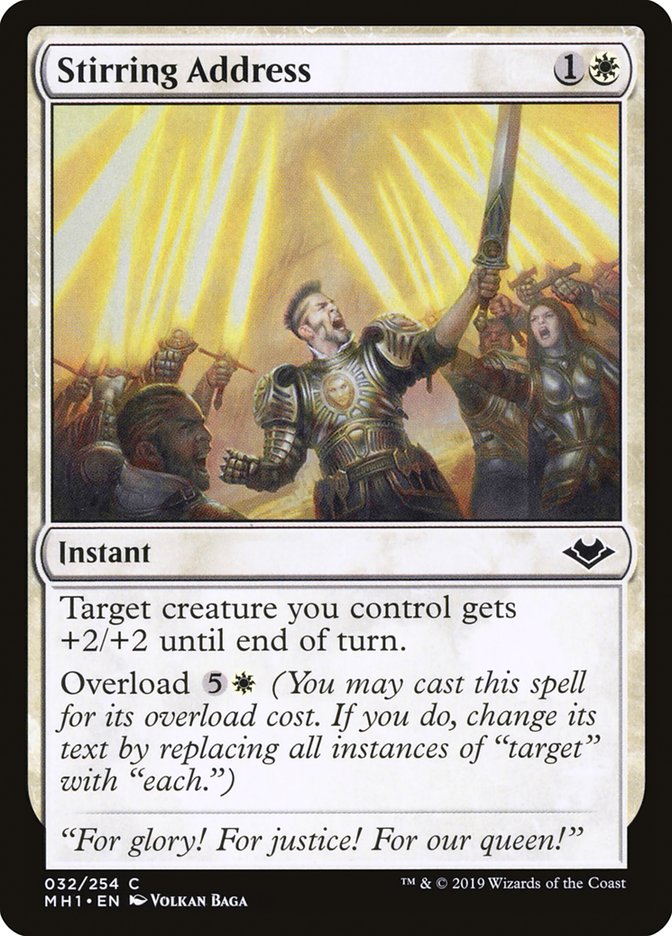 Stirring Address [Modern Horizons] | Dragon's Lair Comics and Fantasy Houston TX