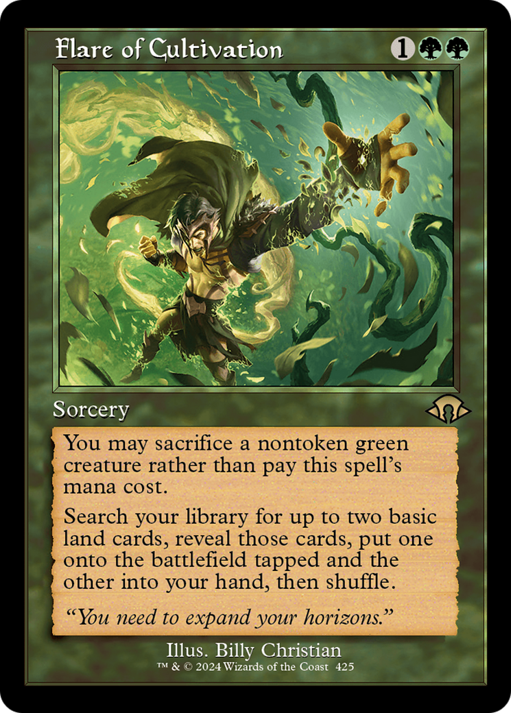 Flare of Cultivation (Retro) [Modern Horizons 3] | Dragon's Lair Comics and Fantasy Houston TX