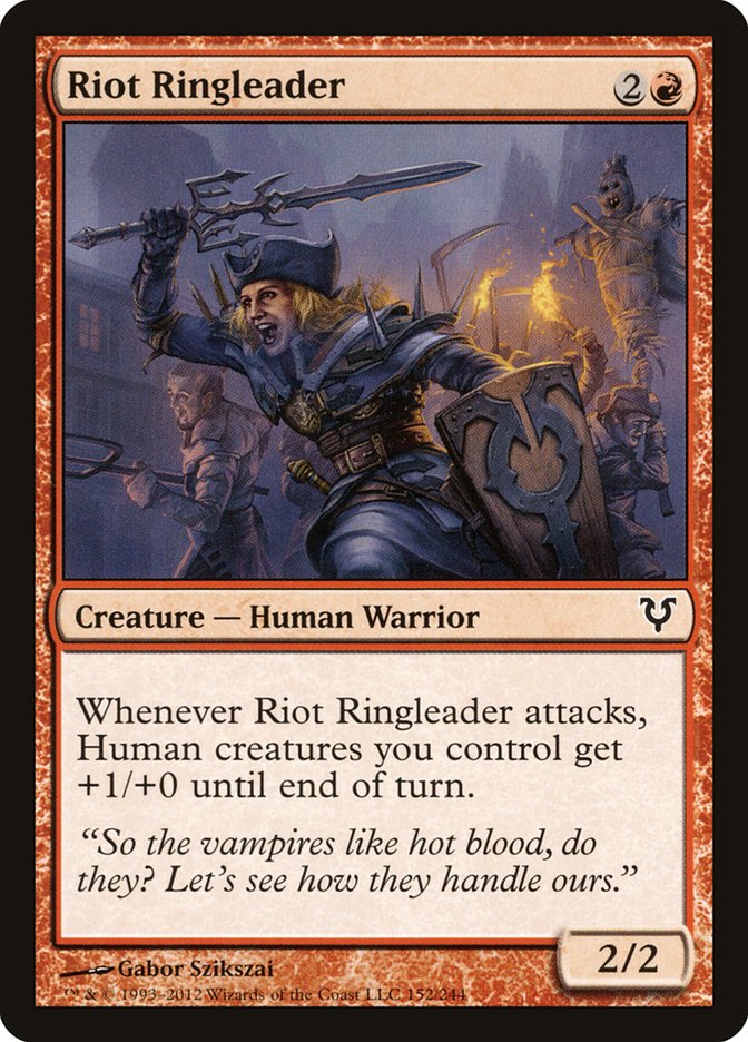 Riot Ringleader [Avacyn Restored] | Dragon's Lair Comics and Fantasy Houston TX