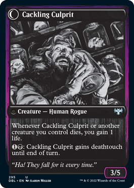 Panicked Bystander // Cackling Culprit [Innistrad: Double Feature] | Dragon's Lair Comics and Fantasy Houston TX