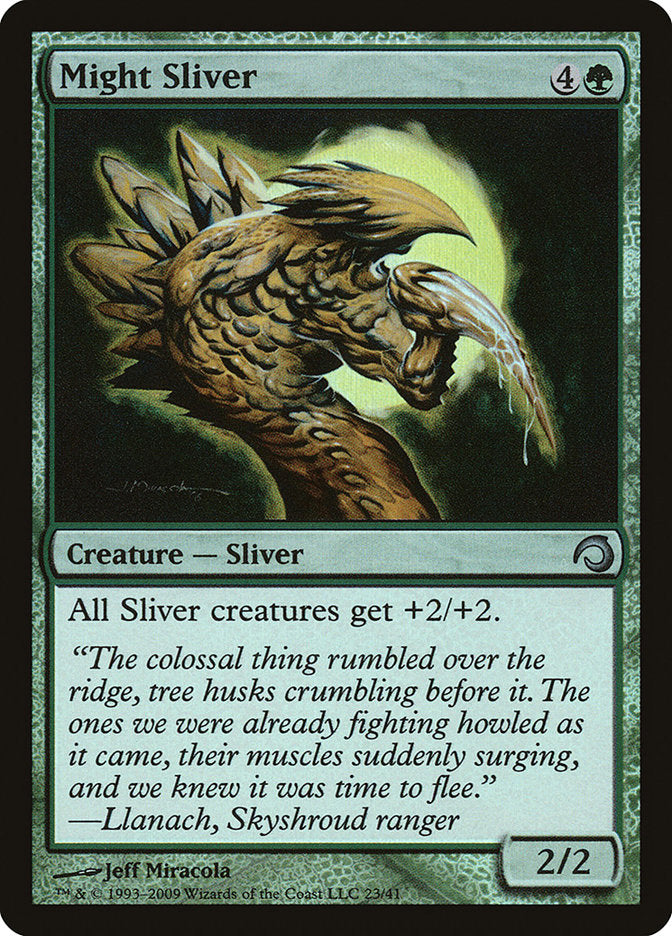 Might Sliver [Premium Deck Series: Slivers] | Dragon's Lair Comics and Fantasy Houston TX