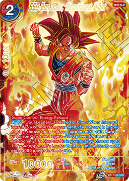 SSG Son Goku, Magnificent Might (SPR) (BT17-138) [Ultimate Squad] | Dragon's Lair Comics and Fantasy Houston TX