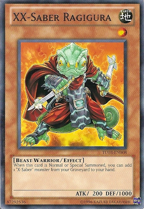 XX-Saber Ragigura [TU03-EN008] Rare | Dragon's Lair Comics and Fantasy Houston TX