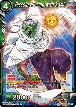 Piccolo, Fusing With Kami (BT17-076) [Ultimate Squad] | Dragon's Lair Comics and Fantasy Houston TX