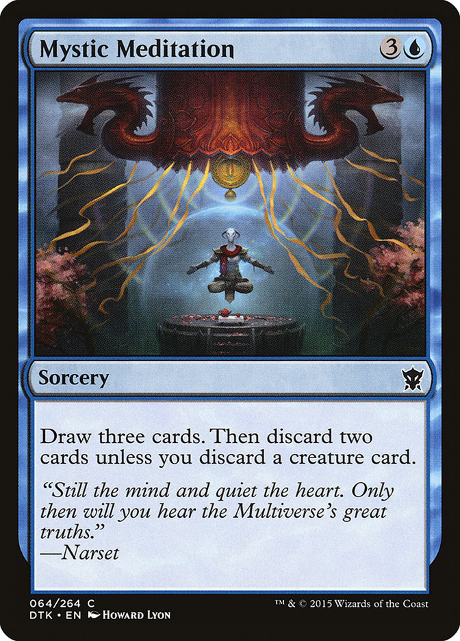 Mystic Meditation [Dragons of Tarkir] | Dragon's Lair Comics and Fantasy Houston TX