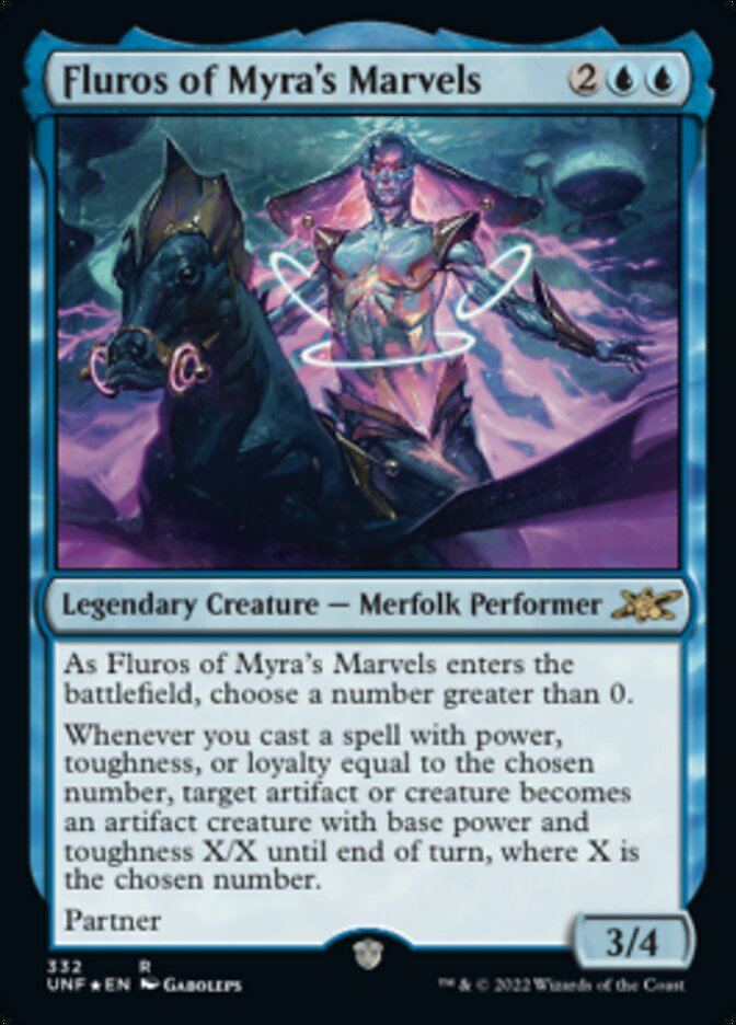 Fluros of Myra's Marvels (Galaxy Foil) [Unfinity] | Dragon's Lair Comics and Fantasy Houston TX