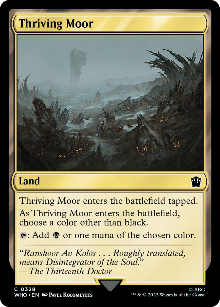 Thriving Moor [Doctor Who] | Dragon's Lair Comics and Fantasy Houston TX